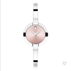 Movado Bella pink watch
